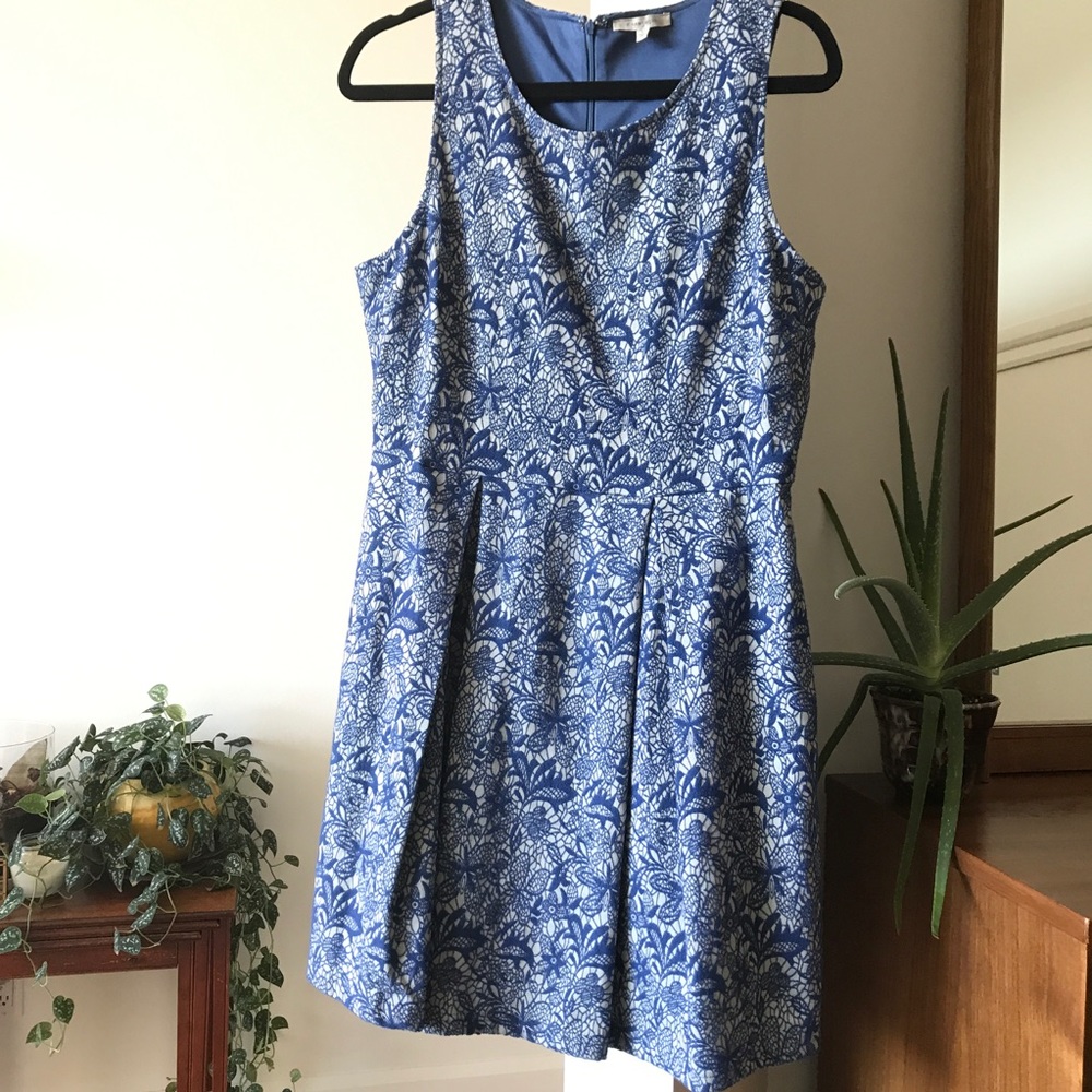 Jace Embroidered Lace Dress